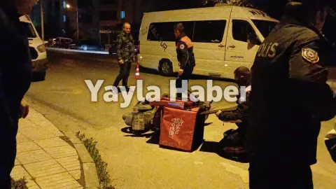 Çorum’da dur ihtarına uymadı, polis memuruna çarptı