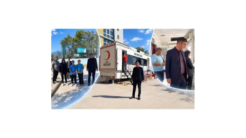 Eğitim camiasından örnek davranış: Kan bağışında bulundular