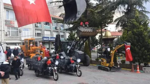 İskilip’te Makine Parkı Yeni Araçlarla Güçlendirildi