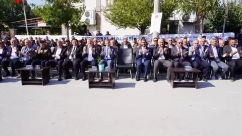 Kaymakam Duman kuran kursu temel atma törenine katıldı