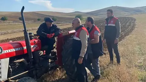 Mecitözü köylerinde yeni sezon ekim hazırlıkları devam ediyor